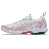 Asics Sonicsmash FF Baskets Blanche-Vert pour femmes