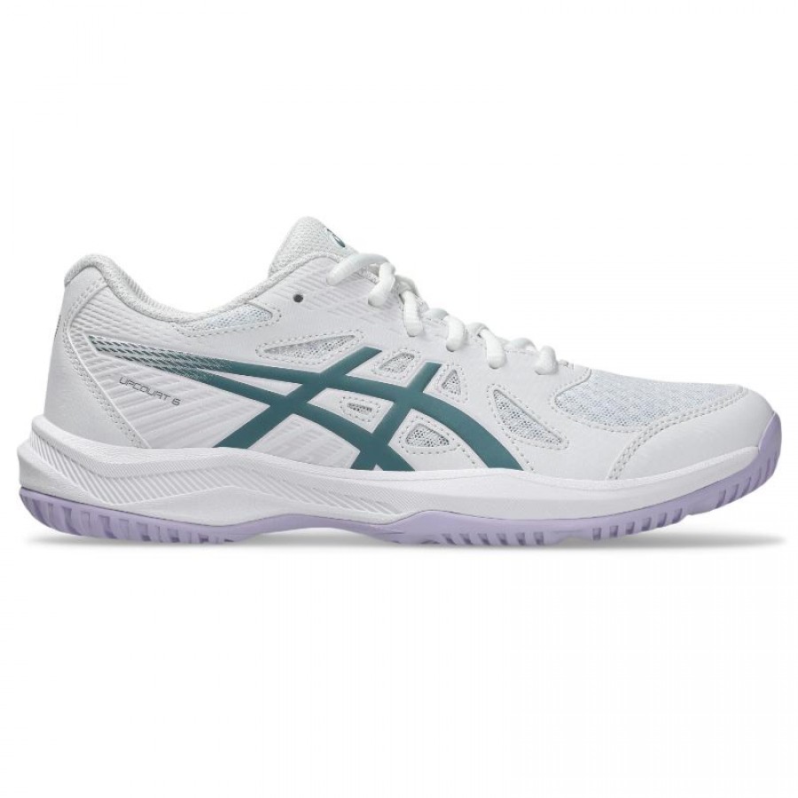 Scarpe da donna Asics Upcourt 6 White Green