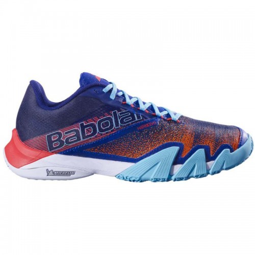 Tenis Babolat Jet Prehura 2 Papoula Vermelha Azul Tenis Babolat Jet Prehura 2 Papoula Vermelha Azul