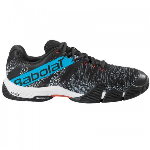 Babolat Movea Sapatilhas Preto Azul Babolat Movea Sapatilhas Preto Azul