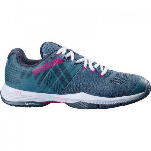 Babolat Sensa Atlantic Blue White Tênis Feminino Babolat Sensa Atlantic Blue White Tênis Feminino