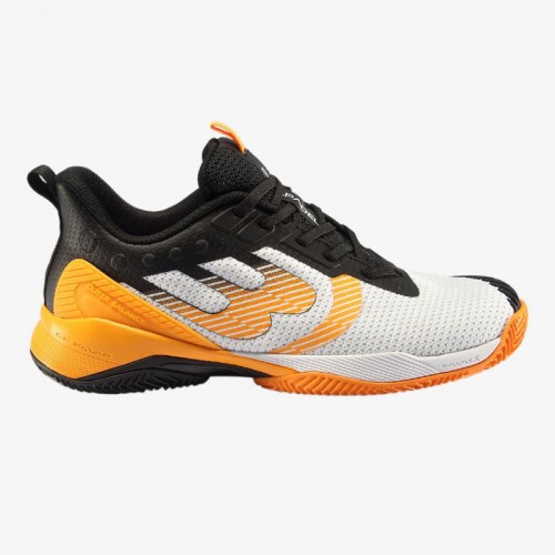 Tênis Bullpadel Juan Tello Vertex Grip 22V Branco Preto Tênis Bullpadel Juan Tello Vertex Grip 22V Branco Preto