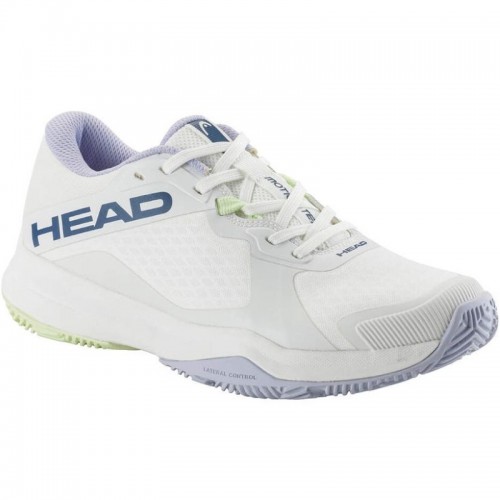 Tênis Head Motion Team Padel Branco Lavanda Feminino Tênis Head Motion Team Padel Branco Lavanda Feminino