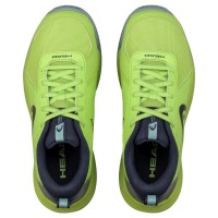 Zapatillas Head Sprint Court 4.0 Lima Azul Oscuro Junior