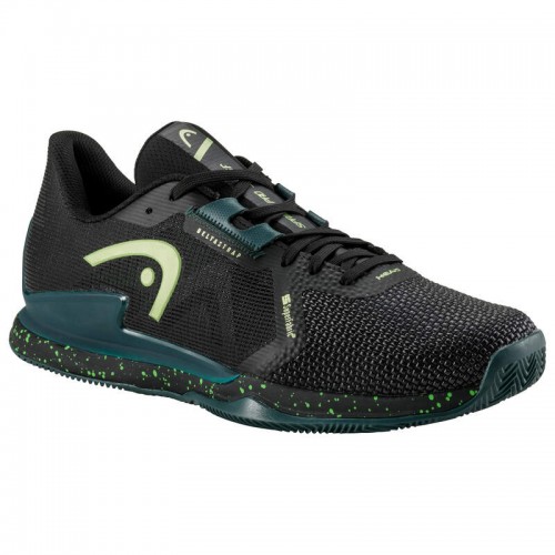 Sapatilhas Head Sprint Pro 3.5 SF ClayFloresta Preto Verde Sapatilhas Head Sprint Pro 3.5 SF ClayFloresta Preto Verde