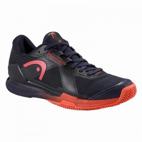 Sneakers Head Sprint Pro 4.0 TERRE BATTUE Bleu Foncé Rouge Sneakers Head Sprint Pro 4.0 TERRE BATTUE Bleu Foncé Rouge
