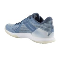 Zapatillas Head Sprint Pro 4.0 Padel Denim Blanco Mujer