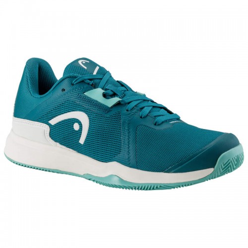 Zapatillas Head Sprint Team 3.5 Clay Azul Pedra Blanco Mujer Zapatillas Head Sprint Team 3.5 Clay Azul Pedra Blanco Mujer