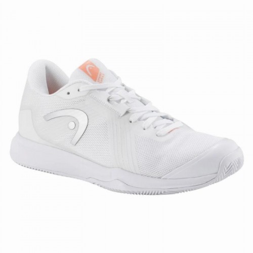 Tênis Head Sprint Team 4.0 Clay White Coral para Mulheres Tênis Head Sprint Team 4.0 Clay White Coral para Mulheres