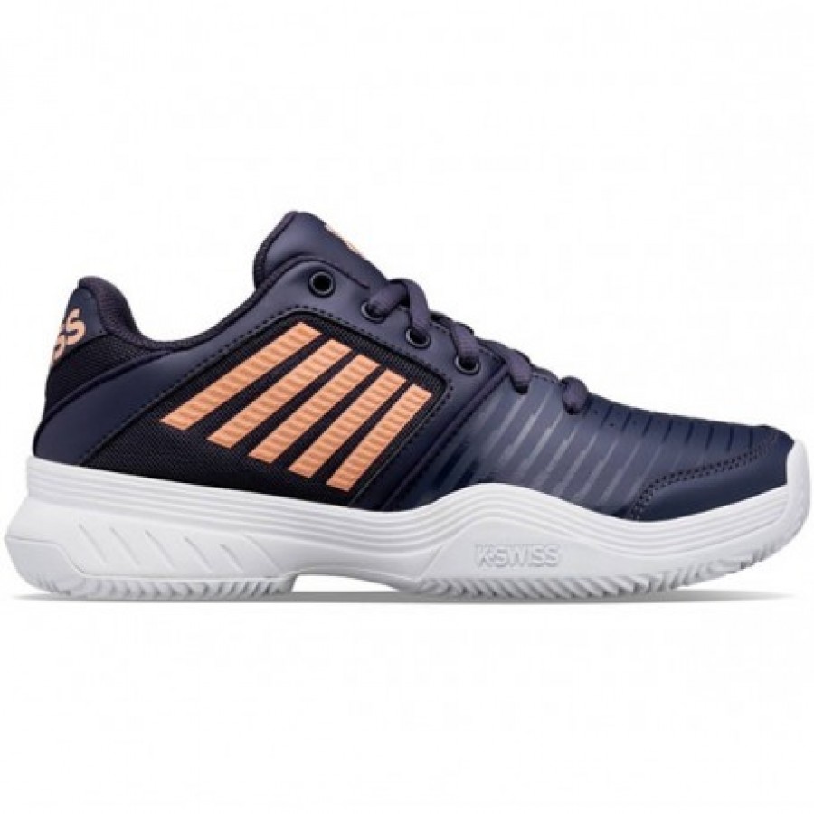 Kswiss Court Express HB Blue Peach Sneakers - Barata Oferta Outlet