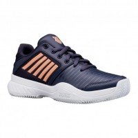 Kswiss Court Express HB Blue Peach Sneakers - Barata Oferta Outlet