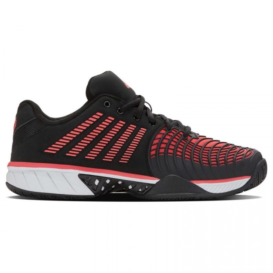 Zapatillas Kswiss Express Light 3 HB Padel Negro Rojo