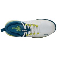 Tênis Kswiss Ultrashot 3 Flautor Amarelo Azul Branco