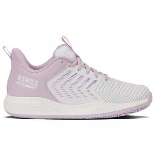 Kswiss Ultrashot Light Clay White Pink Women''''s Sneakers