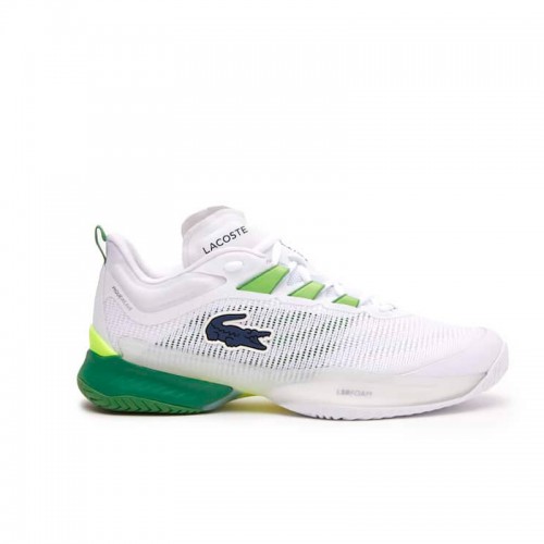 Lacoste AG-LT23 Ultra 123 Tênis Verde Branco Lacoste AG-LT23 Ultra 123 Tênis Verde Branco