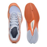 Tênis Lacoste AG-LT25 Lite Clay Blue Laranja