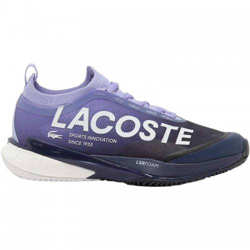 Zapatillas Lacoste AG-LT25 Lite Clay Purpura Azul Marino Mujer