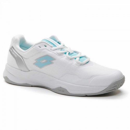 Tênis Lotto Mirage 600 II ALR Branco Turquesa Feminino Tênis Lotto Mirage 600 II ALR Branco Turquesa Feminino