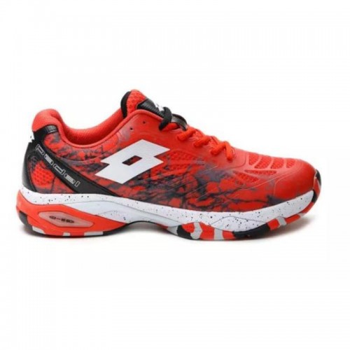 Tênis Lotto Superrapida 200 IV Vermelho Preto Tênis Lotto Superrapida 200 IV Vermelho Preto