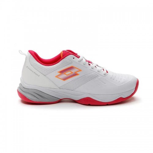 Tênis Lotto Superfast 400 V Branco Rosa Mulheres