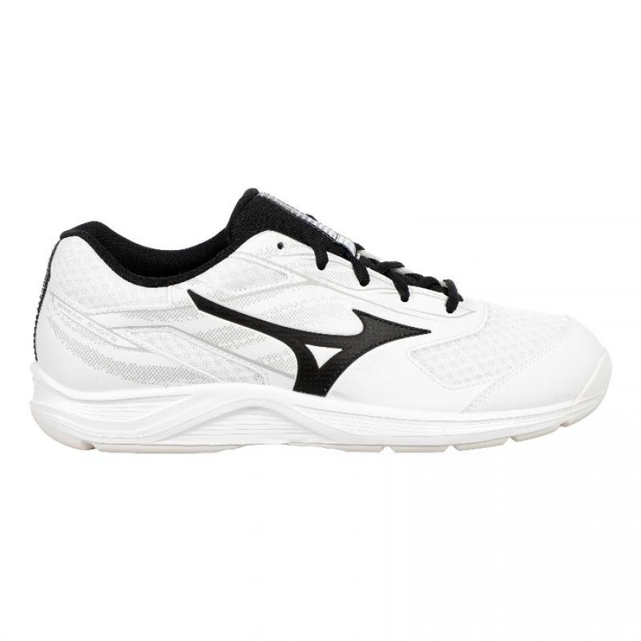 Mizuno Break Shot 5 Terre Battue Blanc Noir Baskets