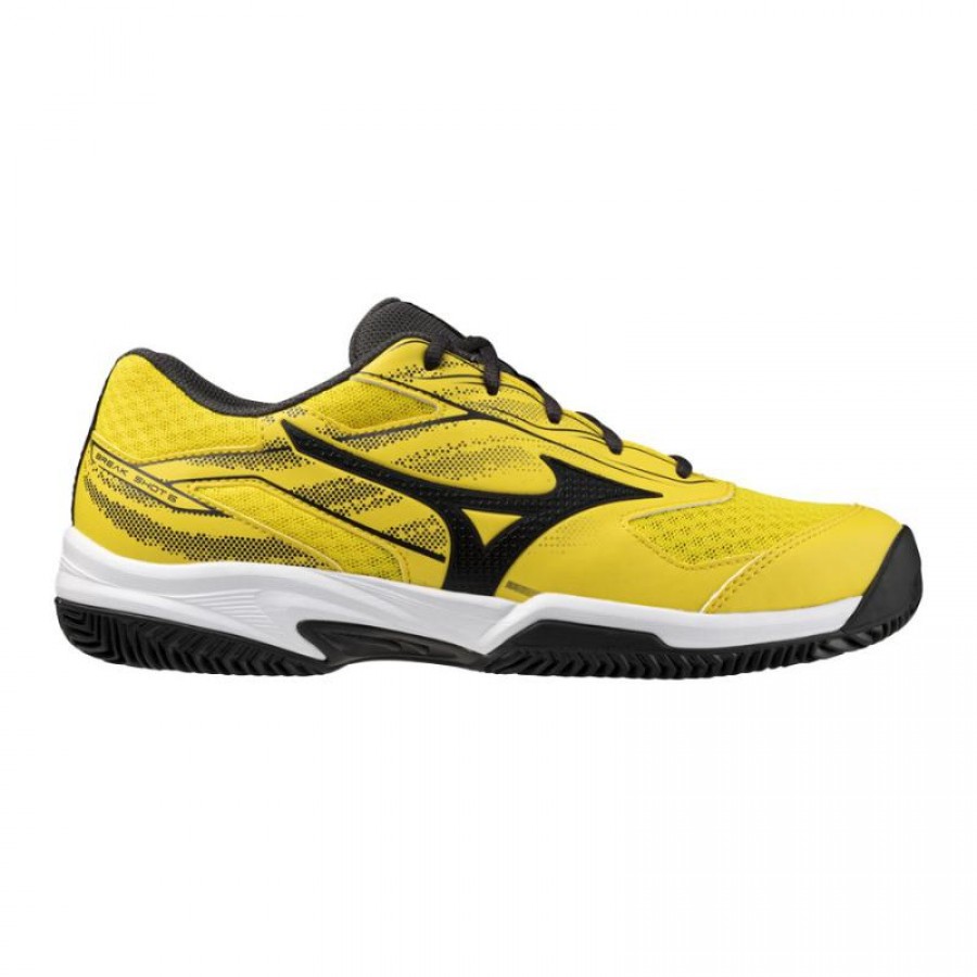 Mizuno Break Shot 5 Padel Jaune Noir Baskets