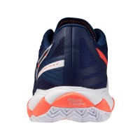 Mizuno Wave Enforce Tour 2 Clay Blue Orange Sneakers
