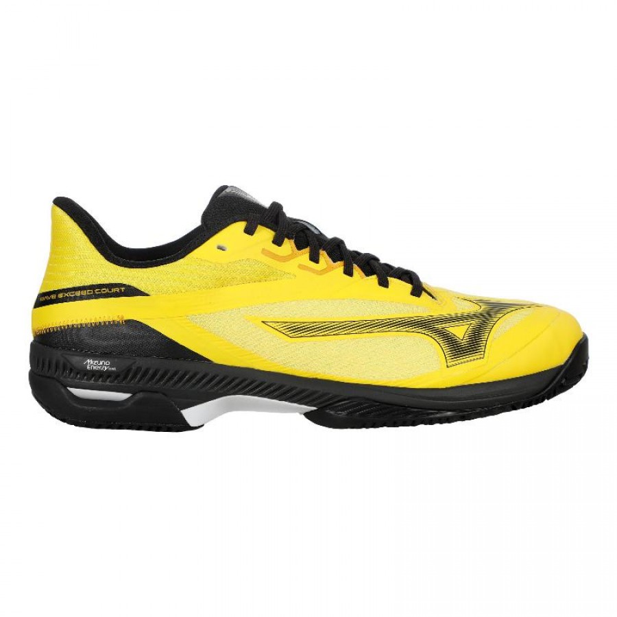 Sneakers Mizuno Wave Exceed Court Padel Jaune Noir