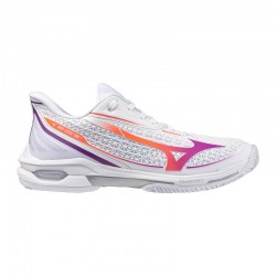 Zapatillas de Padel Mizuno Wave Exceed Tour 7 Clay Blanco Mujer