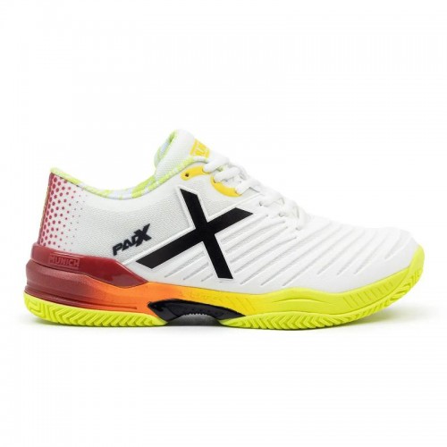 Zapatillas Munich Padx 57 Blanco Rojo Amarillo