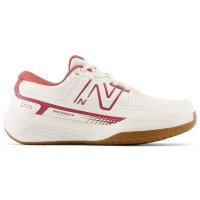 New Balance 696V5 Branco Rosa Tênis Feminino