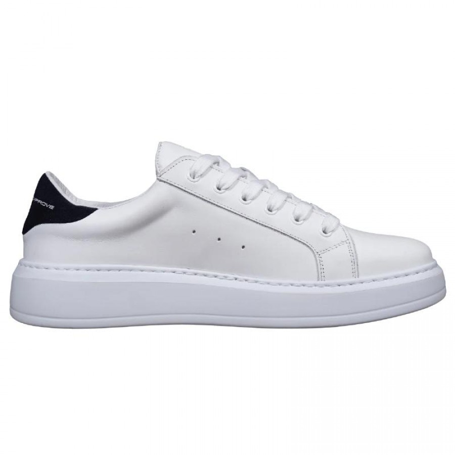 Nox Coorp White Blue Sneakers