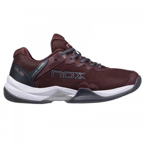 Nox ML10 Hexa Maroon Gunmetal Sapatos Cinza Nox ML10 Hexa Maroon Gunmetal Sapatos Cinza