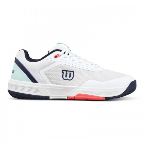 Zapatillas Wilson Courtglide Blanco Azul Marino