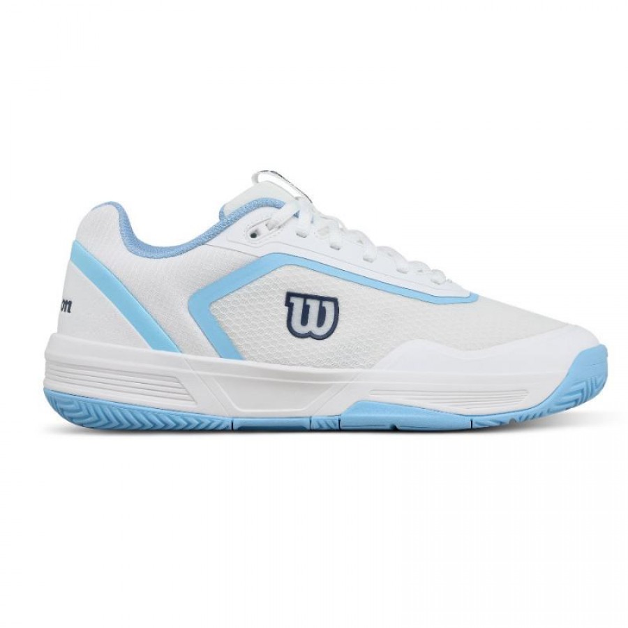 Baskets Wilson Courtglide White Sky Blue pour femmes