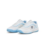 Baskets Wilson Courtglide White Sky Blue pour femmes