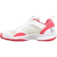Baskets Femme Wilson Hurakn Pro V2 Blanc Rose Dubarry