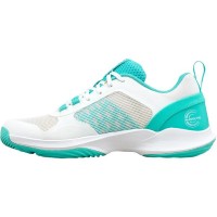 Baskets Femme Wilson Hurakn Pro V2 Blanc Turquoise