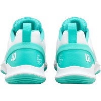 Baskets Femme Wilson Hurakn Pro V2 Blanc Turquoise