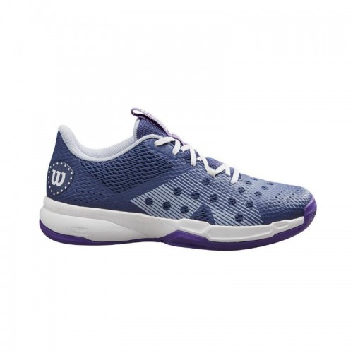Wilson Hurakn Team Cobalt Lilás Tênis Branco Feminino Wilson Hurakn Team Cobalt Lilás Tênis Branco Feminino