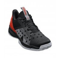 Wilson Hurakn Team Shoes Black Red PADELPOINT Wilson Hurakn Team Shoes Black Red