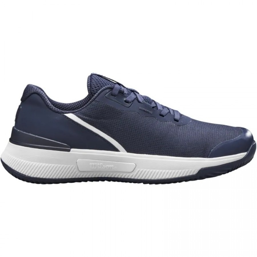 Zapatillas Wilson Intrigue Pro Clay Azul Marino Blanco Mujer