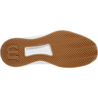 Tênis Wilson Intrigue Tour Clay Branco Marrom para Mulheres