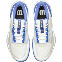 Wilson Intrigue Tour Padel Blanc Bleu Baskets Femme