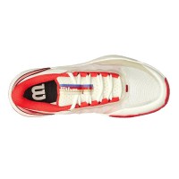 Baskets Wilson Intrigue Tour Tofu Rouge Femme