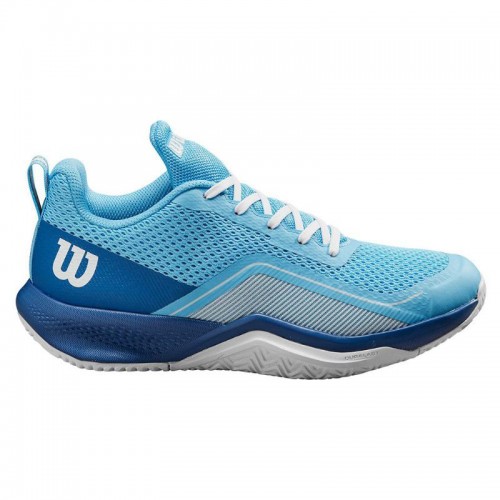 Wilson Rush Pro Lite Royal Blue Sky Branco Sapatilhas Mulher Wilson Rush Pro Lite Royal Blue Sky Branco Sapatilhas Mulher